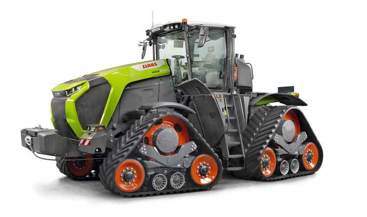 Фото до матеріалу: Claas оновить трактори серії Xerion 12: автоматизація та економія пального