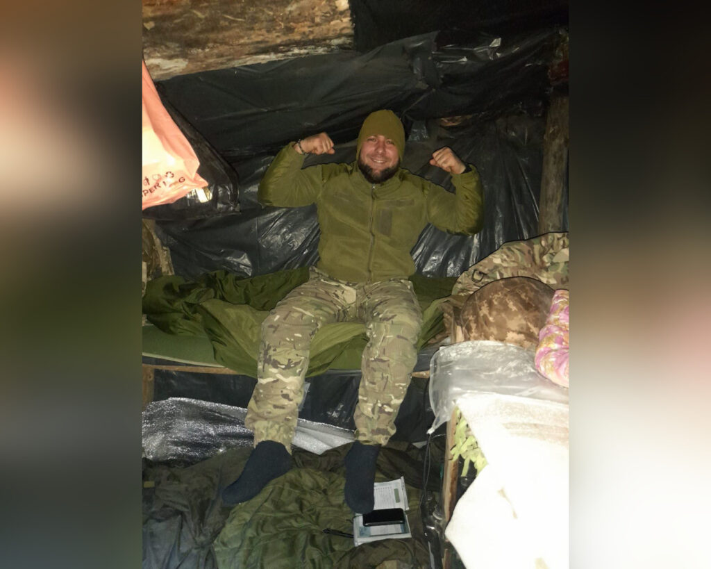 Фото до матеріалу: Від суду до окопів: капітан Микола Палій тримає моральний стан бійців на північному кордоні