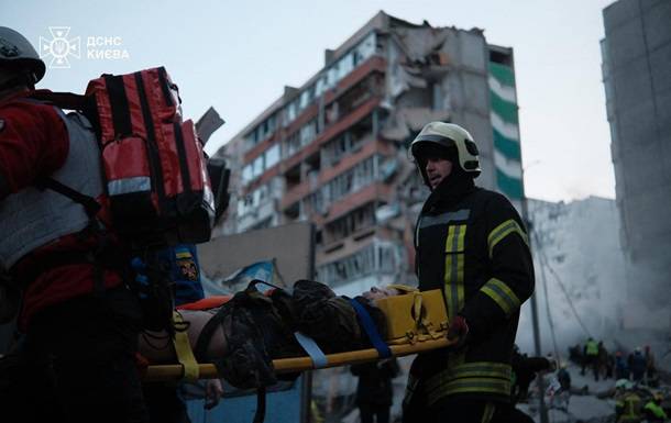 Фото до матеріалу: Київ під ударами: російська атака забрала життя та поранила десятки мешканців