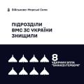Фото до матеріалу: ВМС ЗСУ знищили 8 російських БпЛА «Шахед» за добу
