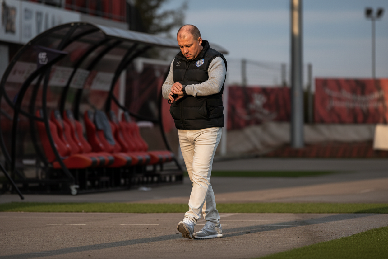 Фото до матеріалу: ФК «Кудрівка» звільнив тренера Василя Баранова: нового наставника оголосять 5 травня