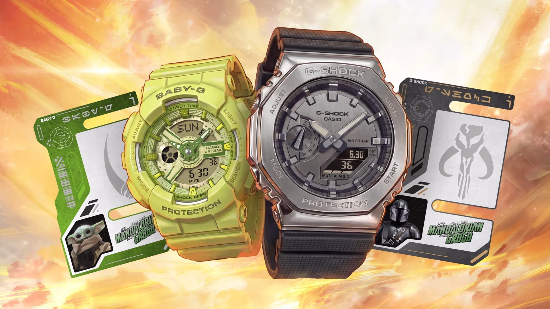 Фото до матеріалу: Casio випустила нові годинники G-Shock та Baby-G у стилі «Зоряних війн»