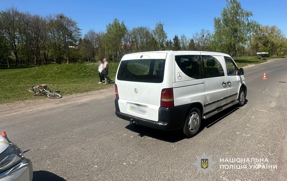 Фото до матеріалу: Велосипедист загинув у ДТП на вулиці Сокальській у Шептицькому районі Львівщини