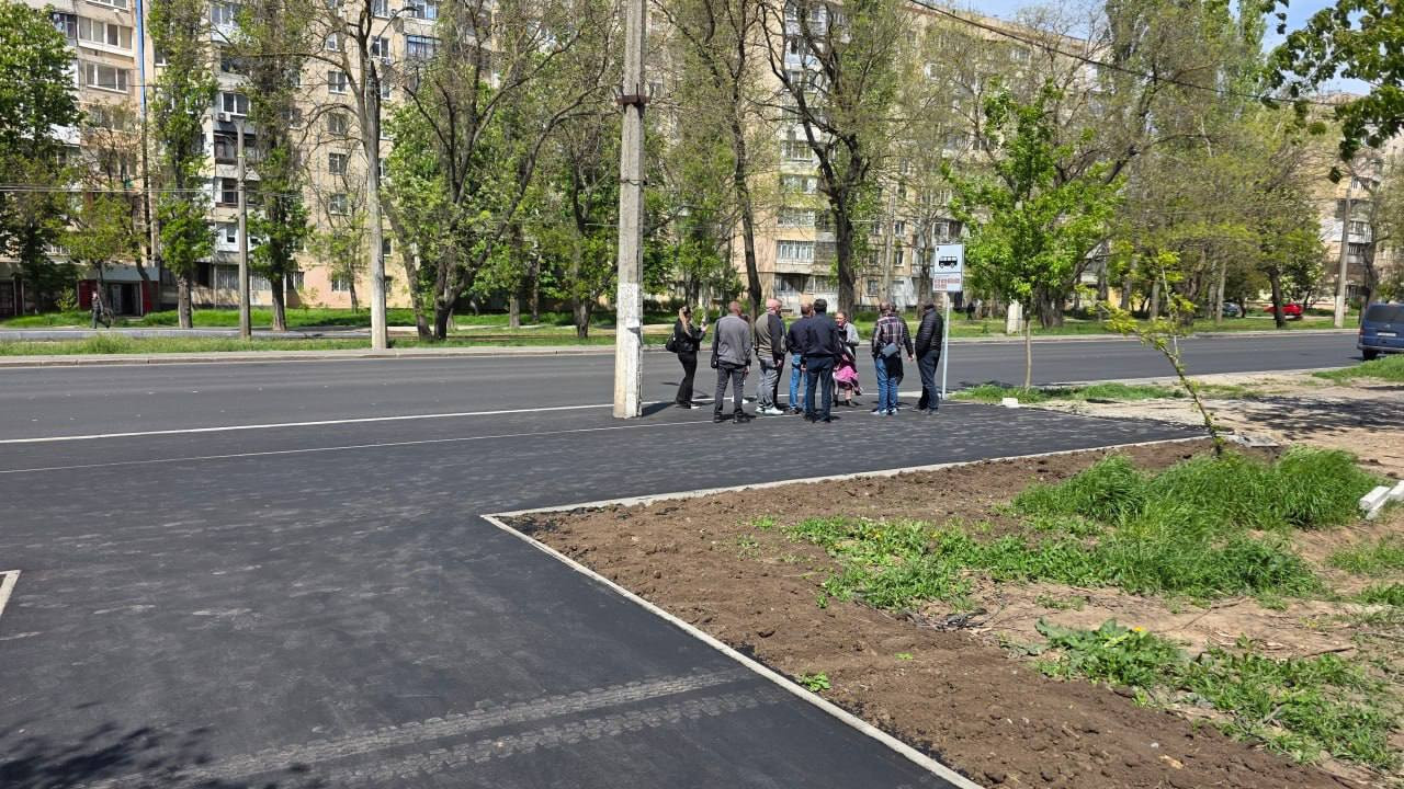 Фото до матеріалу: В Одесі завершено 90% будівництва інклюзивного маршруту «Рух без бар'єрів»