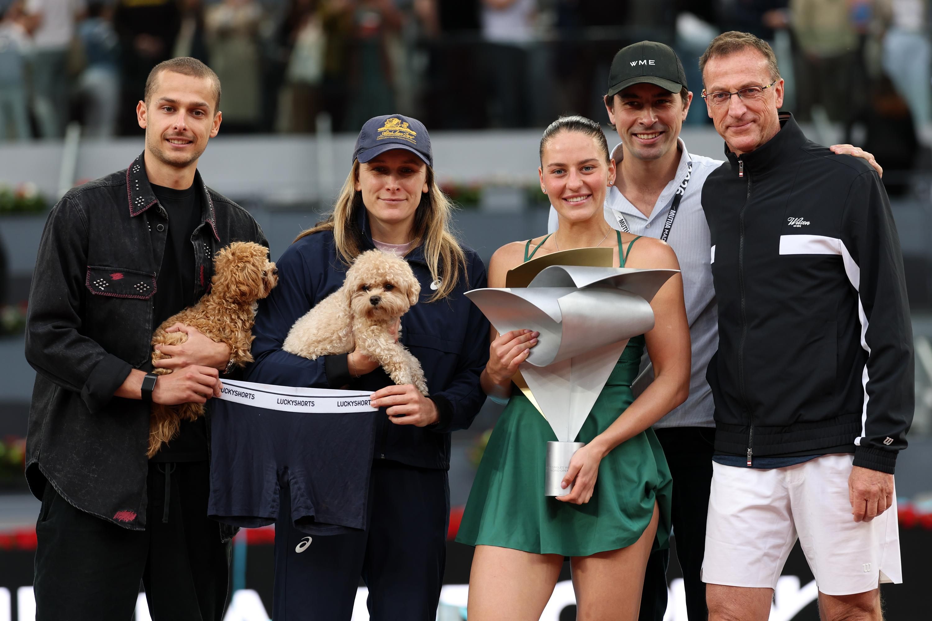 Фото до матеріалу: Марта Костюк виграла WTA 1000 у Мадриді та винесла на корт щасливі труси