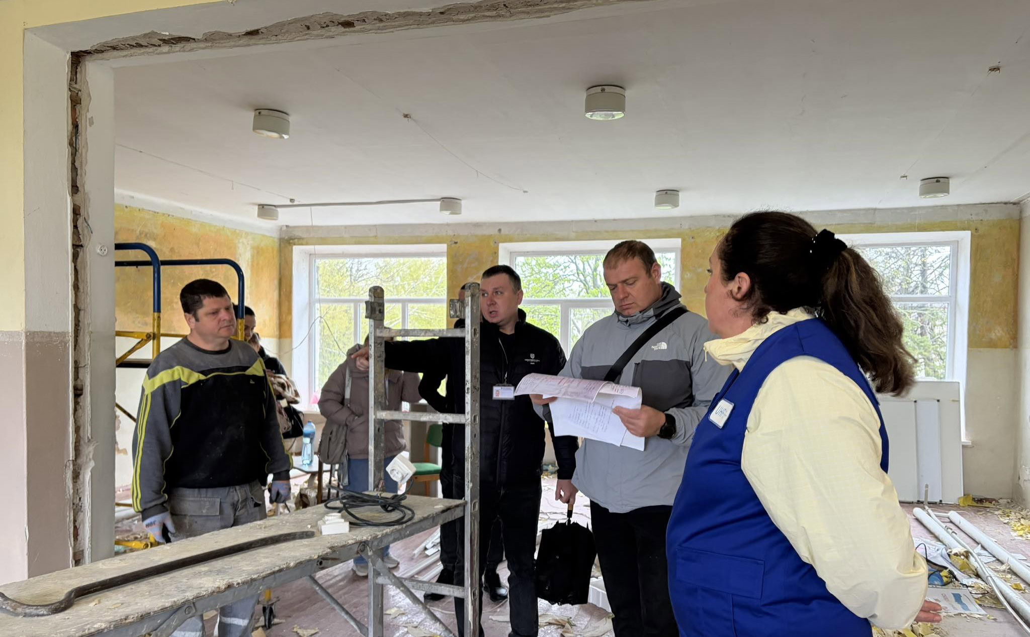 Фото до матеріалу: У Широківській громаді розпочали ремонт житла для внутрішньо переміщених осіб