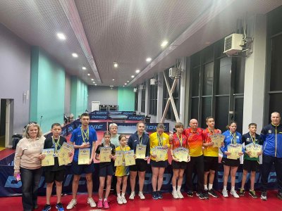 Фото до матеріалу: Київ прийняв чемпіонат України з настільного тенісу для юніорів з порушеннями слуху
