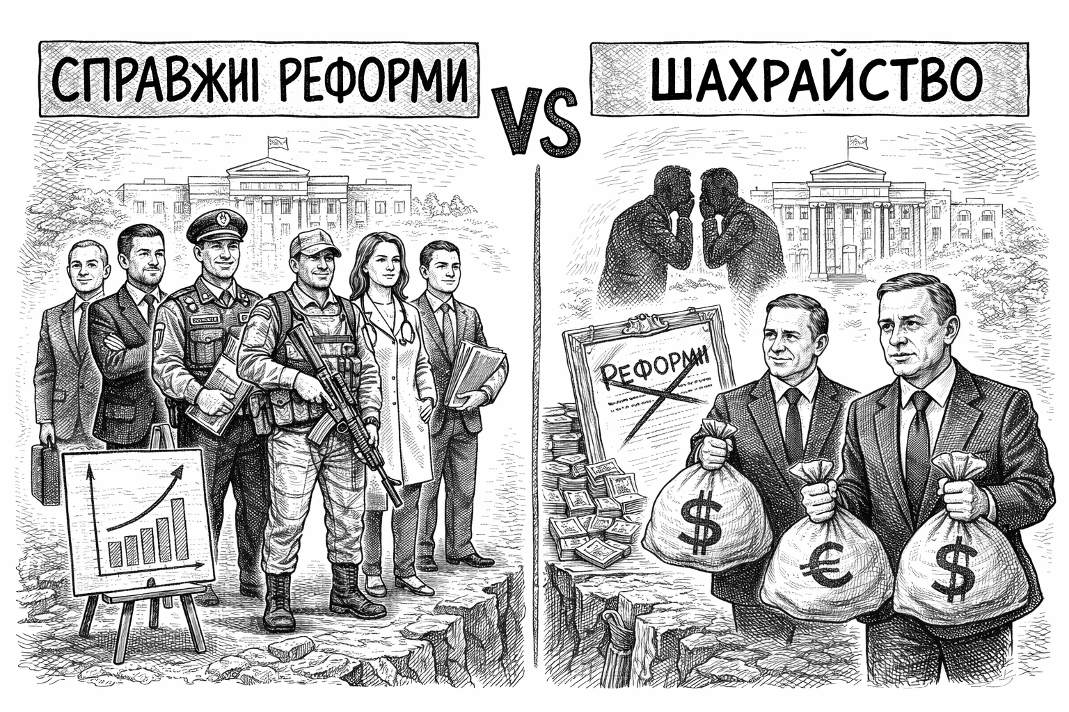 Фото до матеріалу: Що таке справжня реформа і як розпізнати маніпуляції в політиці