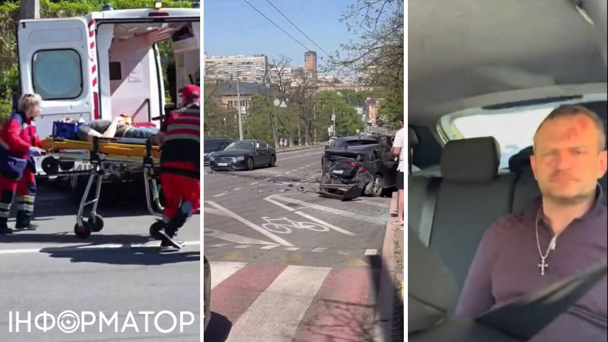 Фото до матеріалу: Нетверезий водій Maserati втік від поліції в Києві: ДТП з постраждалим