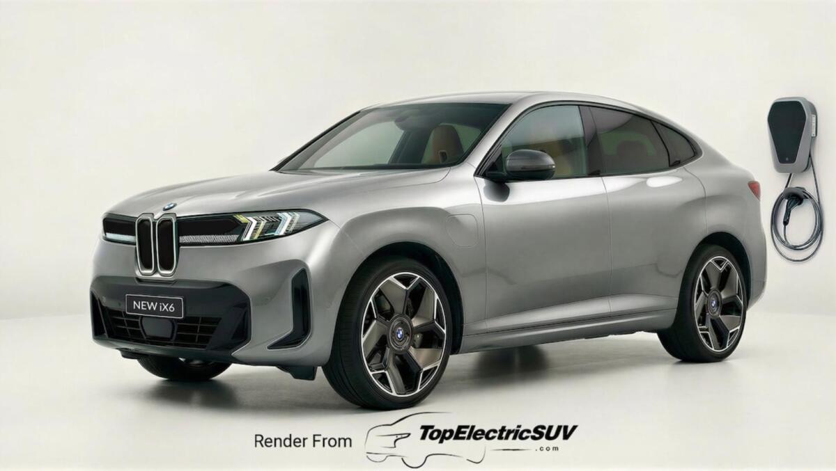Фото до матеріалу: BMW X6 та iX6 нового покоління: рендери та очікування від українців