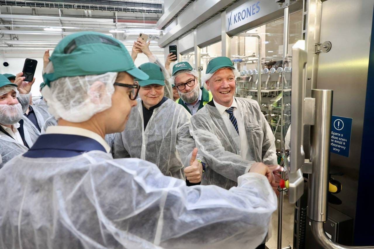 Фото до матеріалу: Carlsberg інвестував 610 млн грн у нову лінію на львівській пивоварні