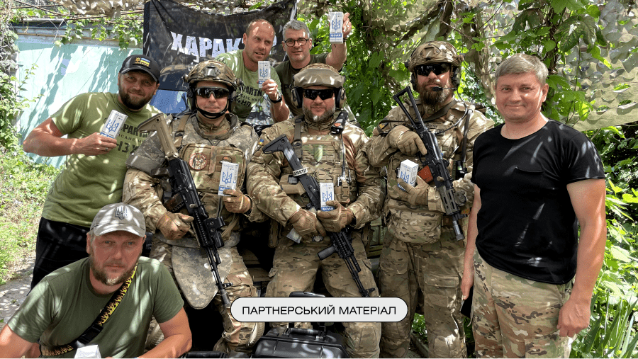 Фото до матеріалу: Сіль з Соледару замість дронів: як покупка в NOVUS допомагає військовим