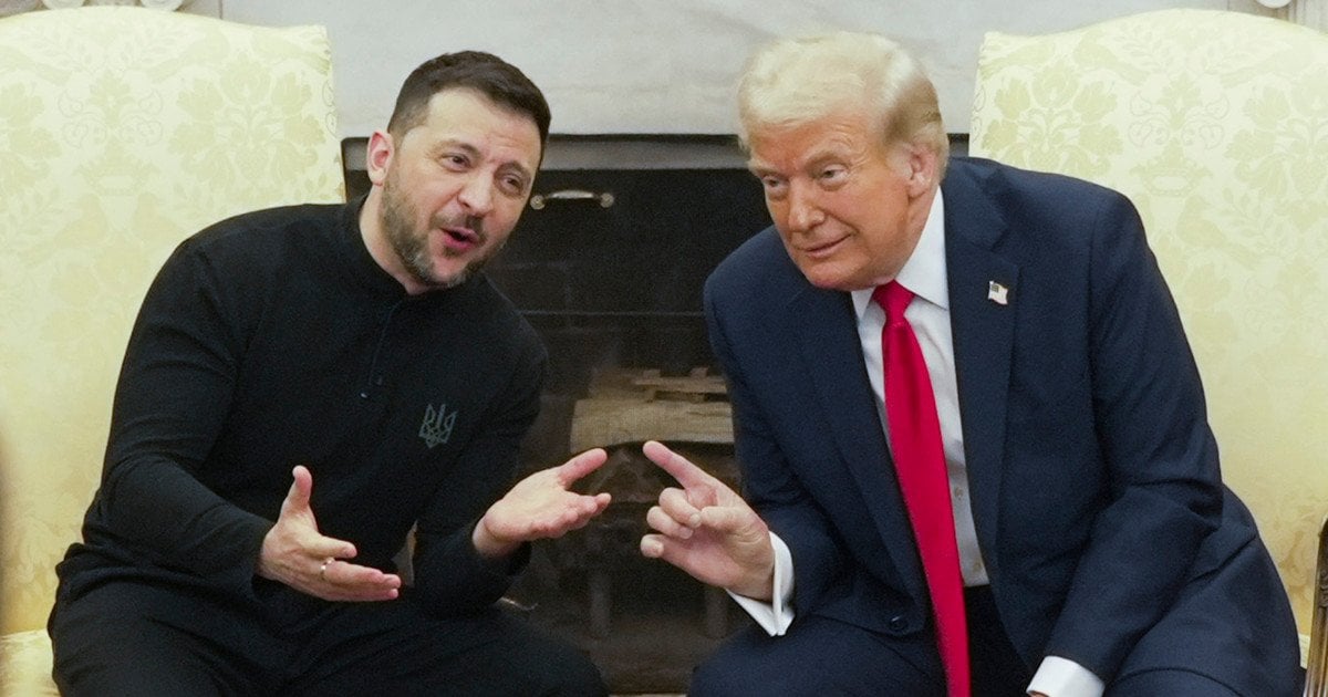 Фото до матеріалу: Трамп назвав Зеленського «хитрим хлопцем» і згадав сварку в Овальному кабінеті