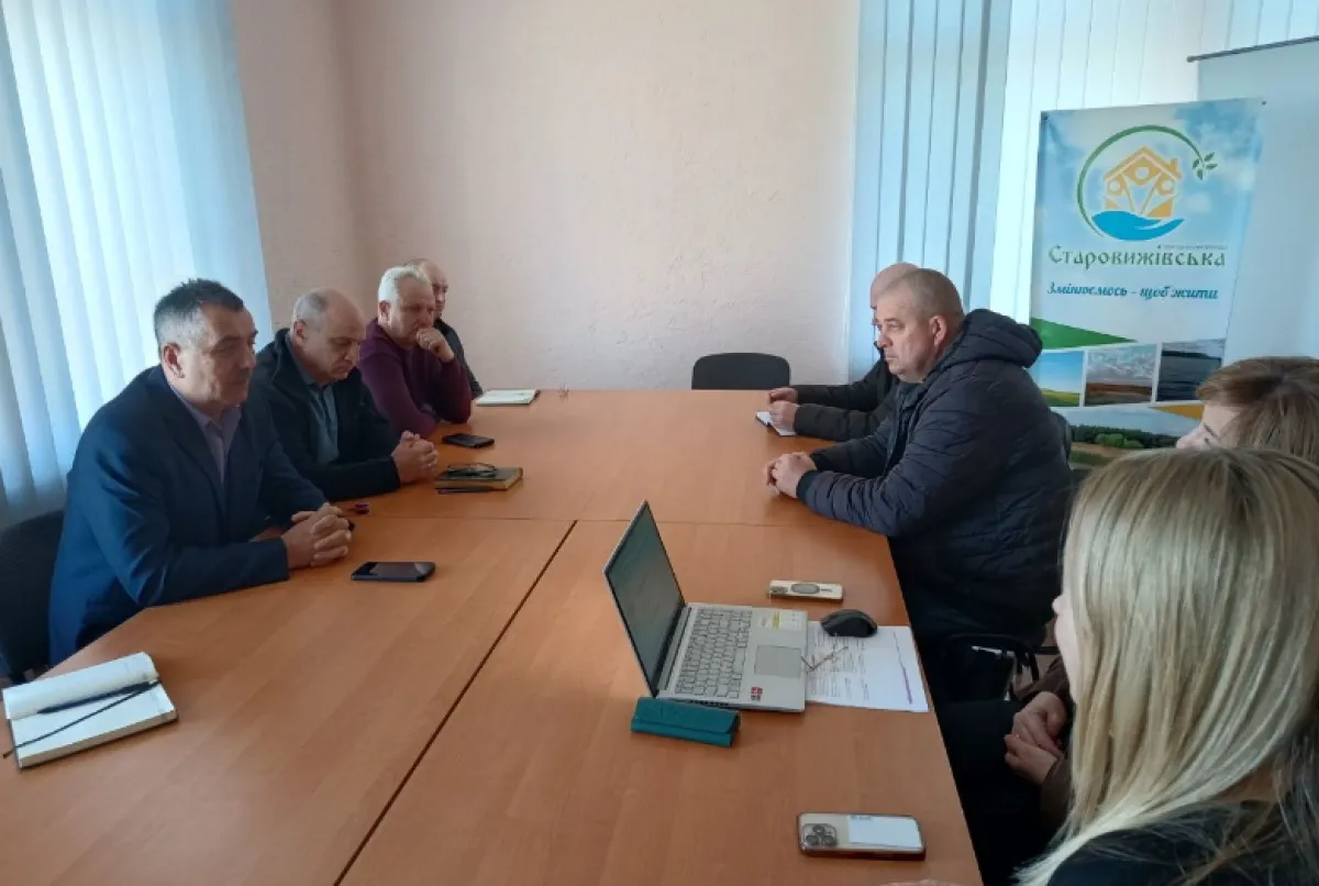 Фото до матеріалу: У Старій Вижівці влада та бізнес обговорили розвиток альтернативної енергетики