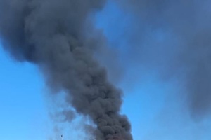 Фото до матеріалу: Поїзд Київ-Ужгород зійшов з рейок на Львівщині через зіткнення з автокраном, є загиблий і поранені