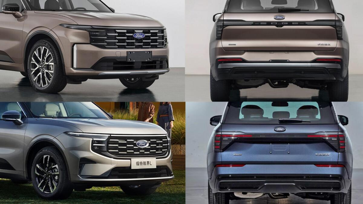 Фото до матеріалу: Ford Edge L 2026: що змінилося в китайському кросовері до прем'єри