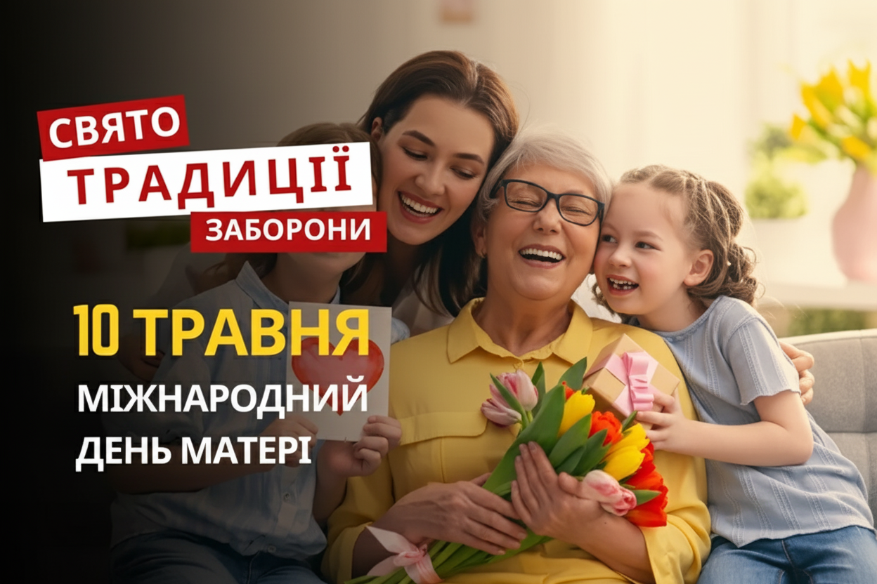 Фото до матеріалу: 10 травня: День матері, історичні події та народні прикмети