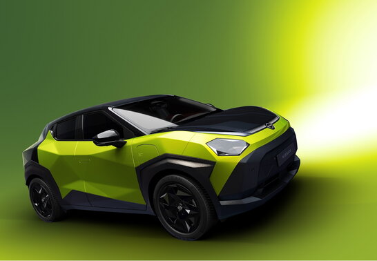 Фото до матеріалу: Nissan NX8 – новий електрокар із запасом ходу до 650 км