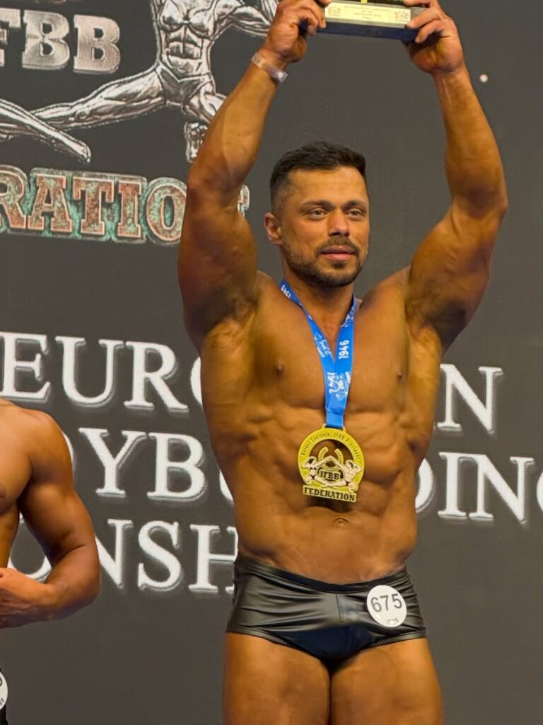 Фото до матеріалу: Івано-Франківець Федір Хашалов здобув золото Чемпіонату Європи з бодібілдингу
