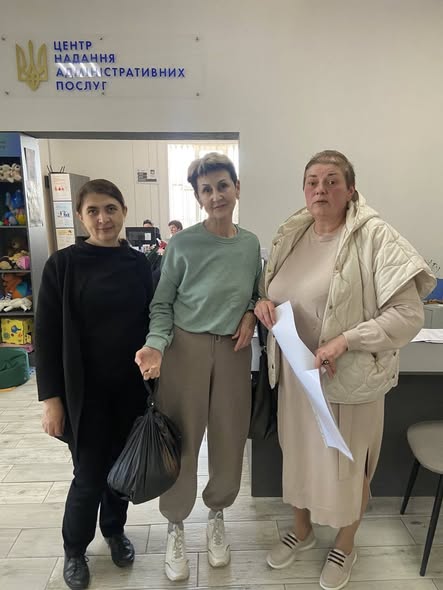 Фото до матеріалу: Гуманітарна допомога ВПО на Косівщині: влада та католицька парафія об'єднали зусилля