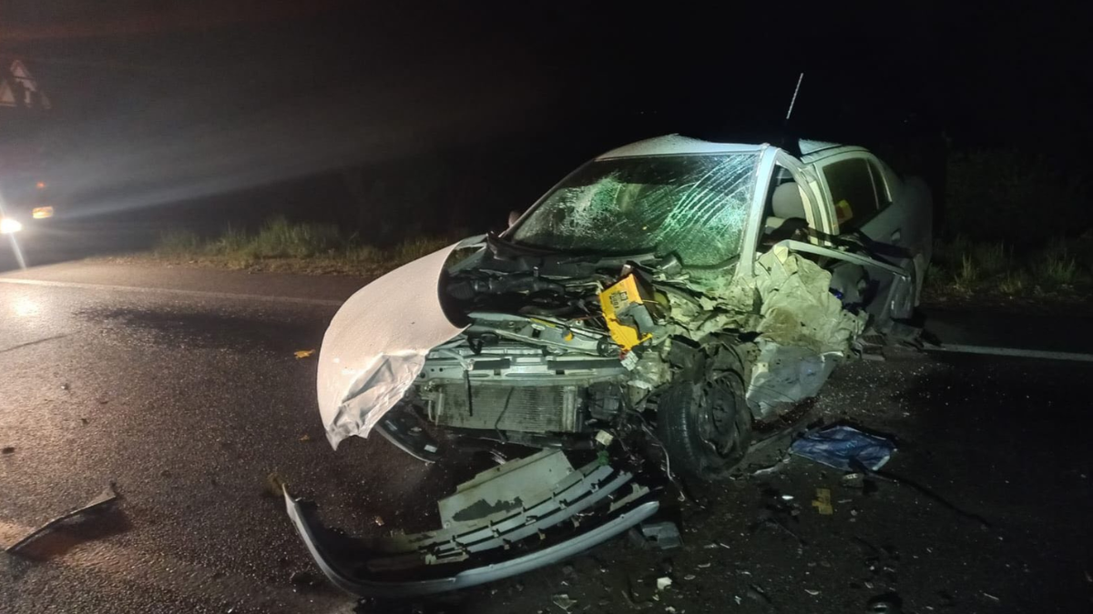 Фото до матеріалу: П'яний водій BMW зіткнувся з легковиком на Калущині