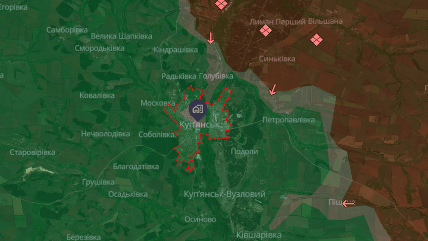Фото до матеріалу: Речник УОС попередив про загрозу взяття Куп'янська та тиску на Лиман