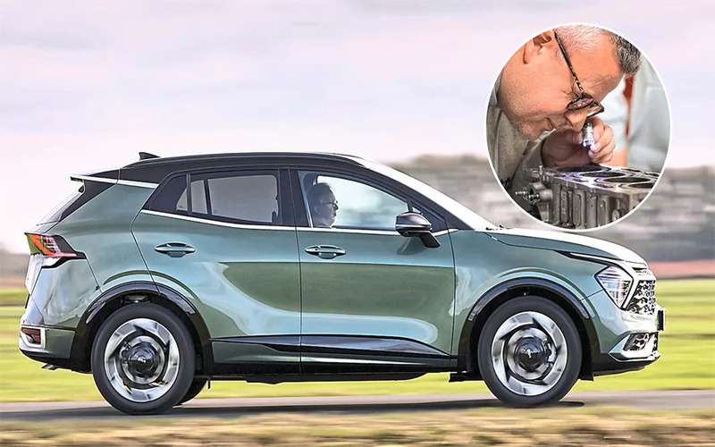 Фото до матеріалу: Дизельний Kia Sportage достроково провалив ресурсний тест через фатальну поломку двигуна