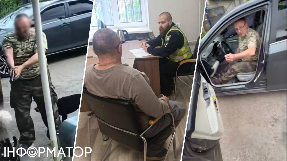 Фото до матеріалу: Неадекват жорстоко побив охоронця автостоянки у Києві — до нього додому прийшов службовий собака