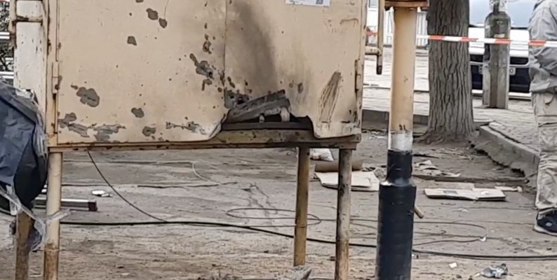 Фото до матеріалу: Атака дрона на ринок у Нікополі: 13 поранених та руйнування майна