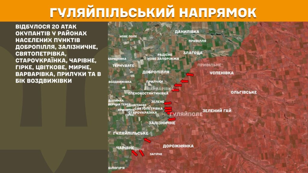 Фото до матеріалу: 22 ворожі атаки зупинили захисники на Оріховському та Гуляйпільському напрямках