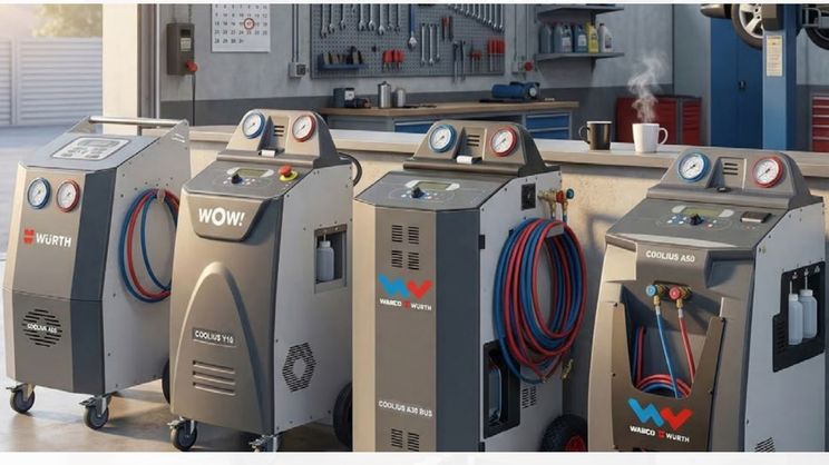 Фото до матеріалу: Würth представила нові рішення для обслуговування кондиціонерів у транспорті та агротехніці