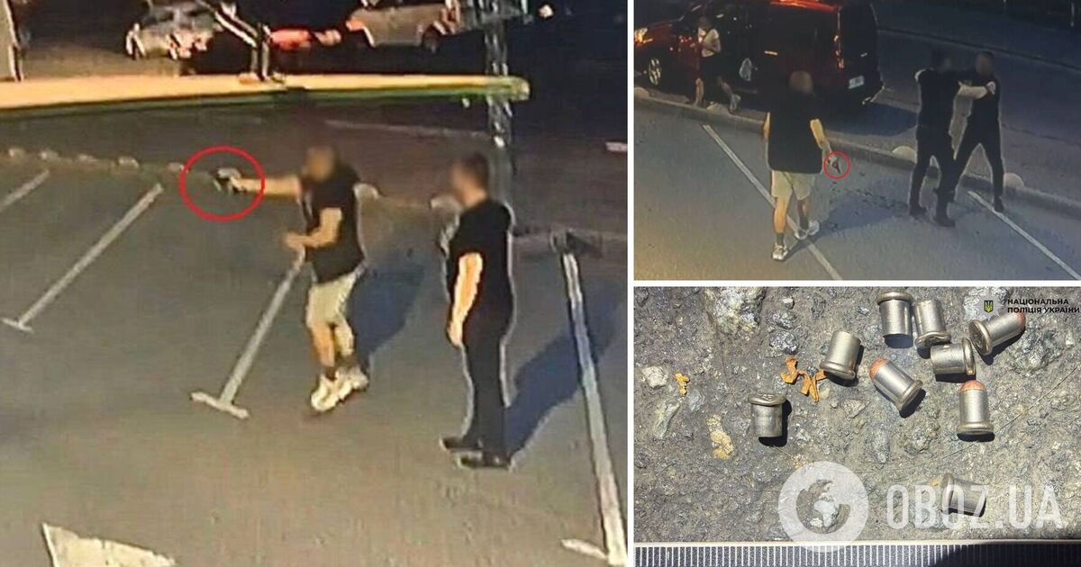 Фото до матеріалу: У Києві на Оболоні конфлікт між чоловіками закінчився стріляниною. Подробиці, фото та відео
