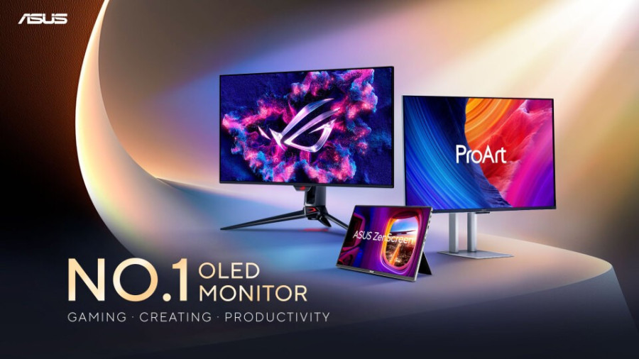 Фото до матеріалу: ASUS очолив світовий ринок OLED-моніторів: що це означає для українських користувачів
