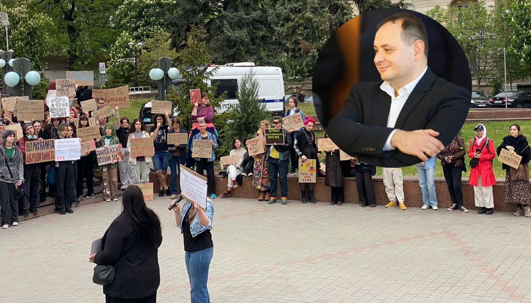 Фото до матеріалу: Руслан Марцінків назвав акції у День матері блюзнірством