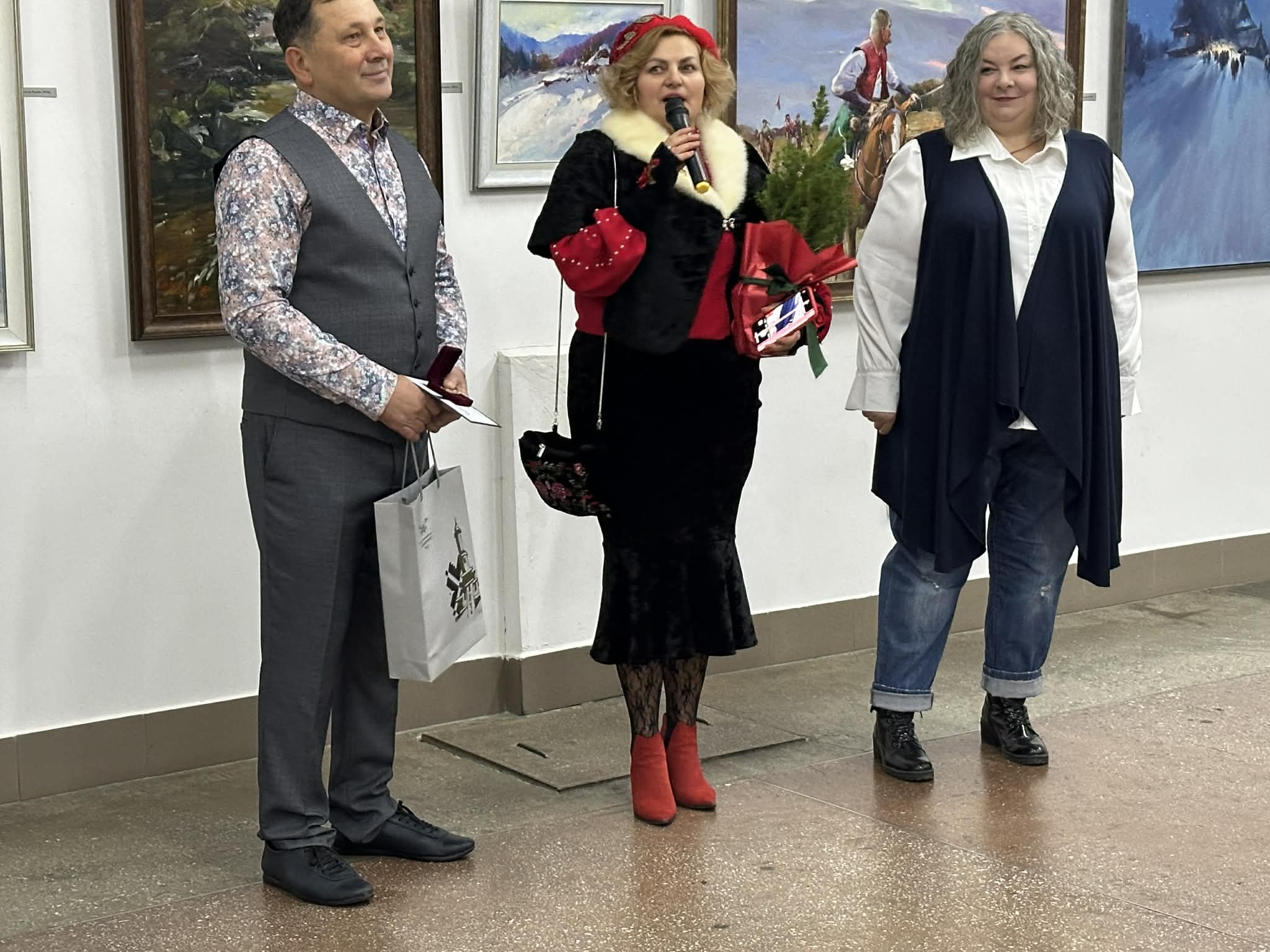 Фото до матеріалу: Ювілейна виставка Богдана Кузіва «Мелодія живопису»: 66 робіт та емоції життя