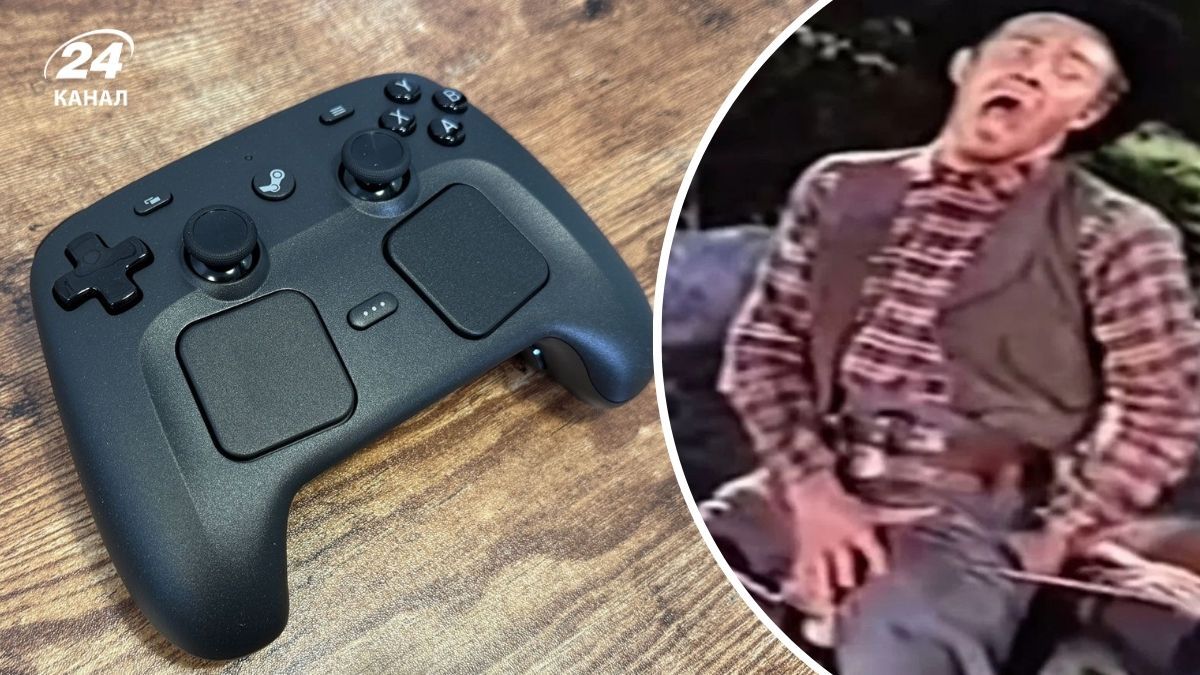 Фото до матеріалу: Steam Controller кричить після падіння: Valve додали гумор у новий геймпад