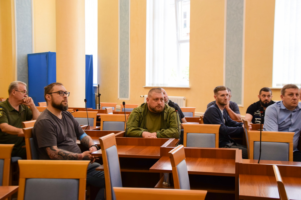 Фото до матеріалу: У Черкасах створять раду ветеранів для захисту прав захисників