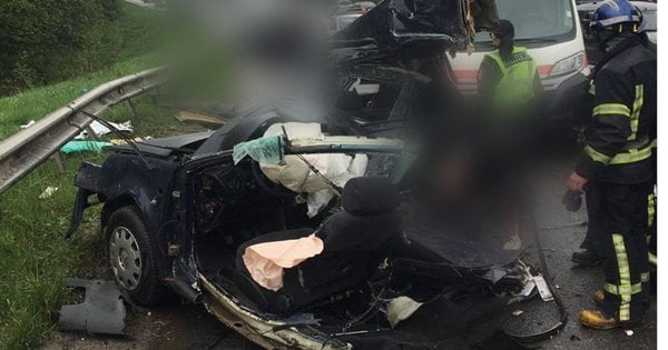 Фото до матеріалу: Трагедія на трасі Київ-Чоп: загинули мати та син біля Малої Швейцарії