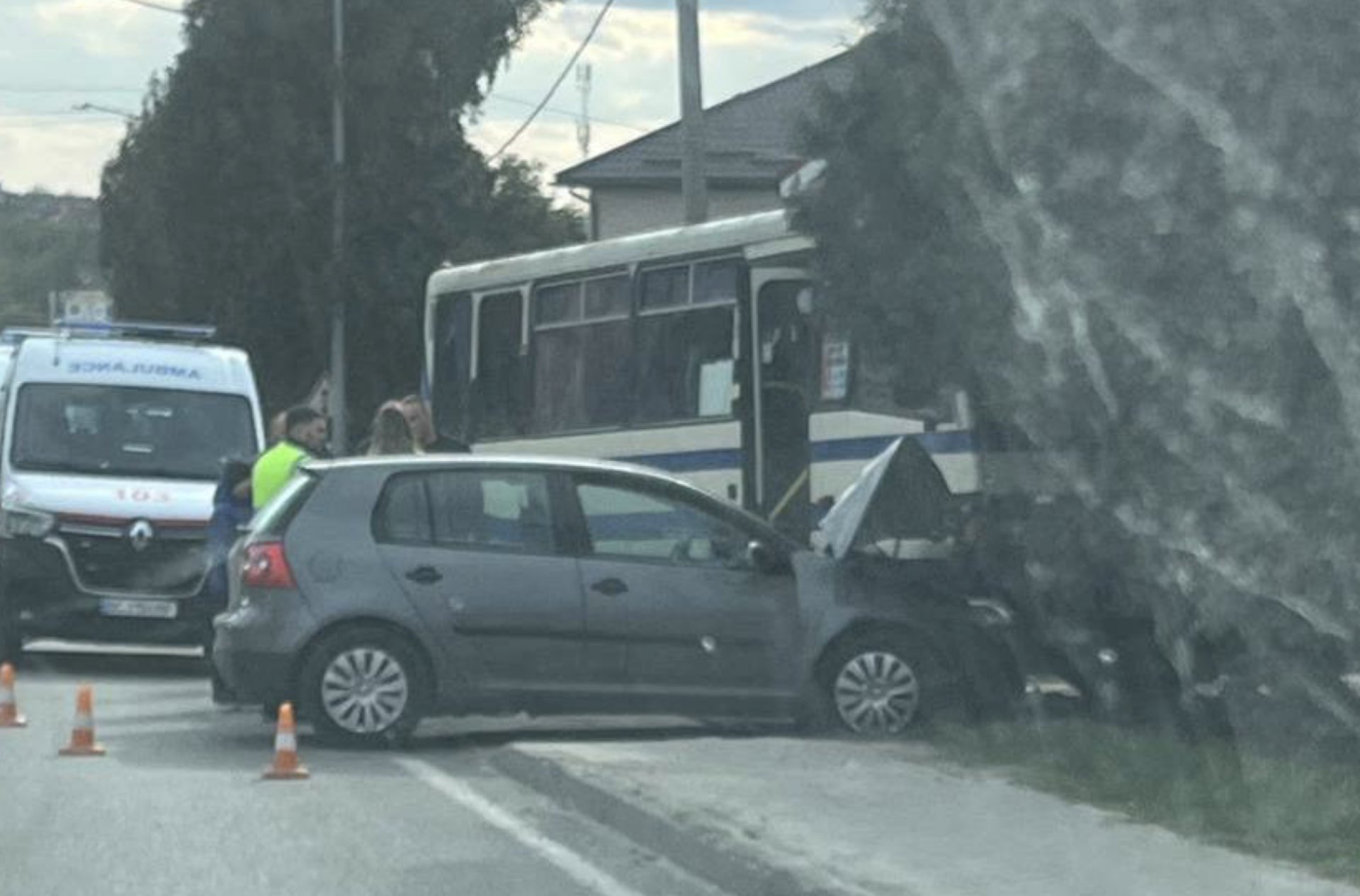 Фото до матеріалу: У ДТП на Львівщині загинув водій автобуса