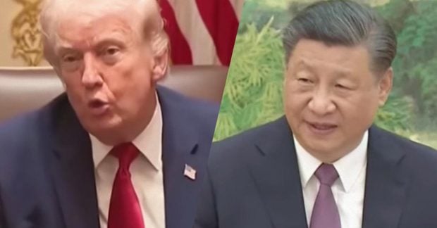 Фото до матеріалу: Трамп і Сі Цзіньпін зустрічаються в Пекіні: що обговорять на саміті