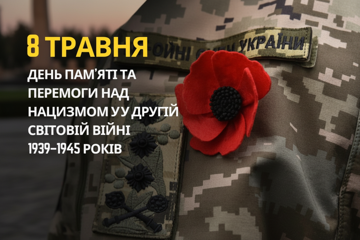 Фото до матеріалу: Україна вперше відзначає День пам'яті та перемоги над нацизмом 8 травня