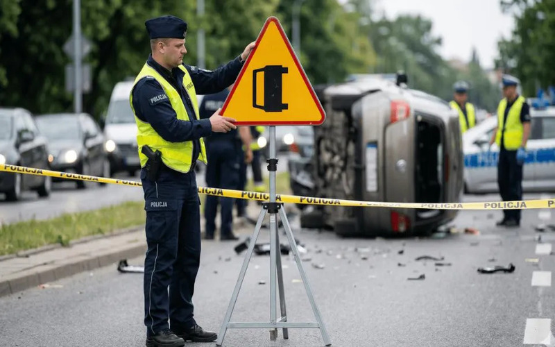 Фото до матеріалу: Знак А-34 на європейських автошляхах: особливості попередження про ДТП та загроза великих штрафів
