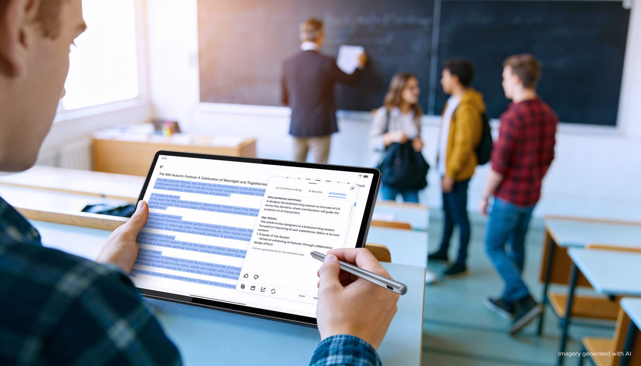 Фото до матеріалу: Lenovo Idea Tab Pro Gen 2: планшет з штучним інтелектом скоро в Україні