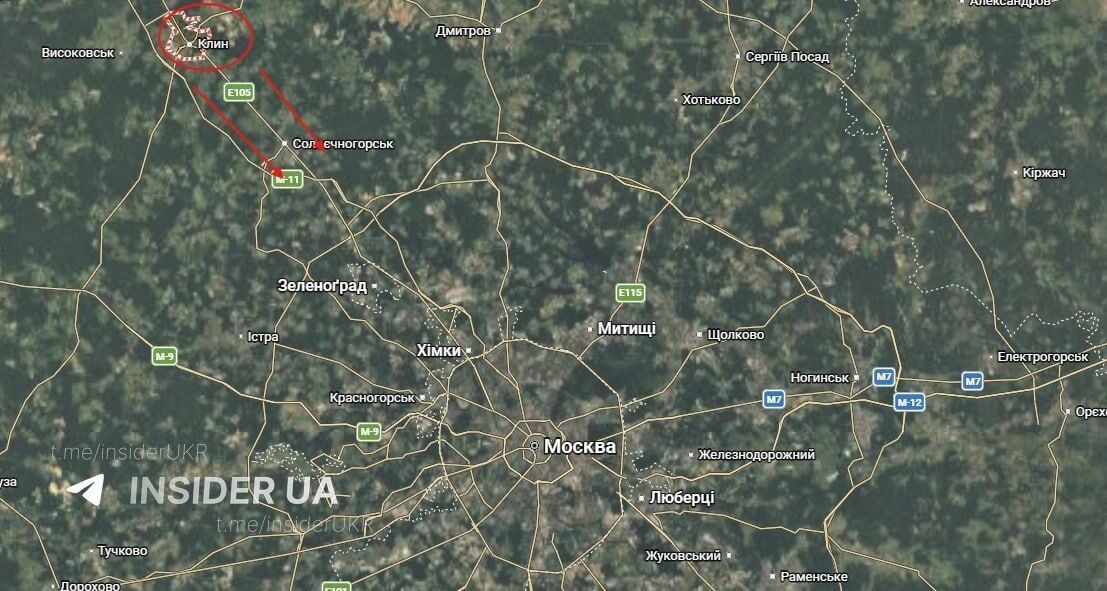 Фото до матеріалу: Дрони атакували Москву: гелікоптери К-52 намагалися їх збити
