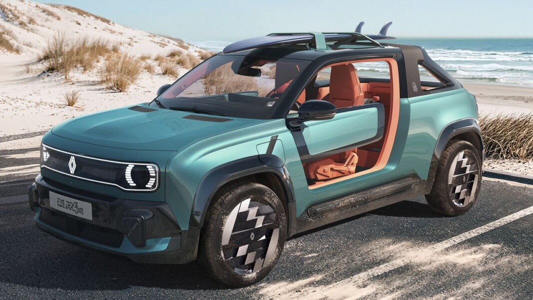 Фото до матеріалу: Renault презентує електричний багі на базі Renault 4: що це означає для українців