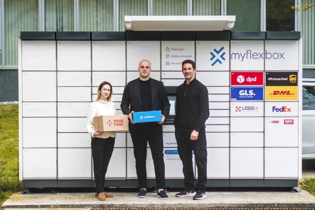 Фото до матеріалу: «Нова пошта» запустила доставку до поштоматів myflexbox у Відні