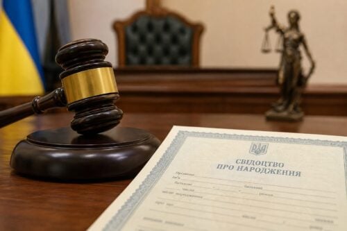 Фото до матеріалу: Суд зобов'язав ДРАЦС виправити помилки в акті народження на Хмельниччині