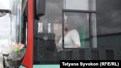 Фото до матеріалу: Ольга Бондар: переселенка з Маріуполя стала водійкою тролейбуса в Хмельницькому
