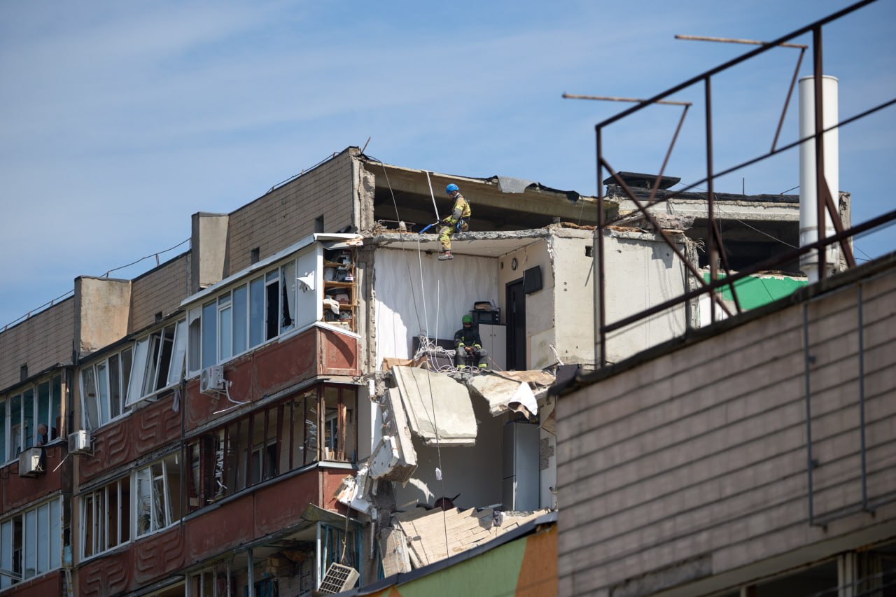 Фото до матеріалу: Зеленський про відсоток збиття ракет та відповідь на терор