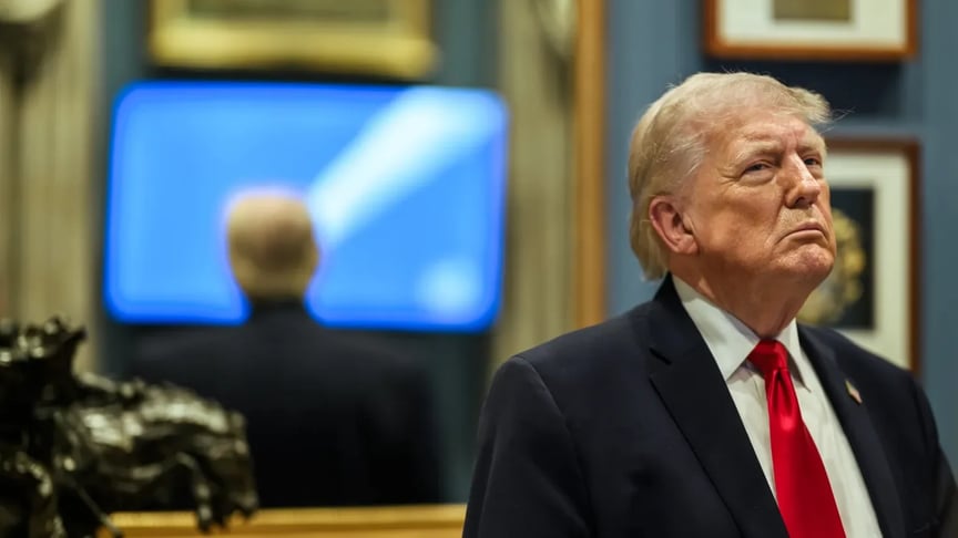 Фото до матеріалу: Трамп розчарований переговорами з Іраном і обдумує відновлення ударів